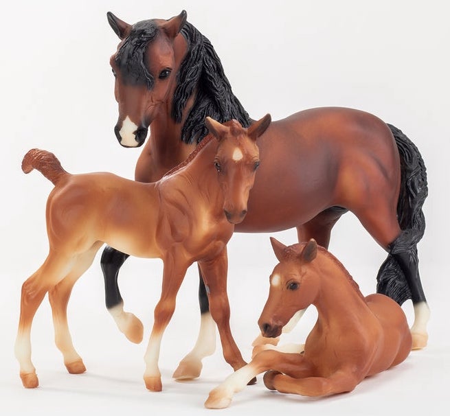 未使用BREYER ホリデーホース 2010 フィギュア 箱付 未使用BREYER